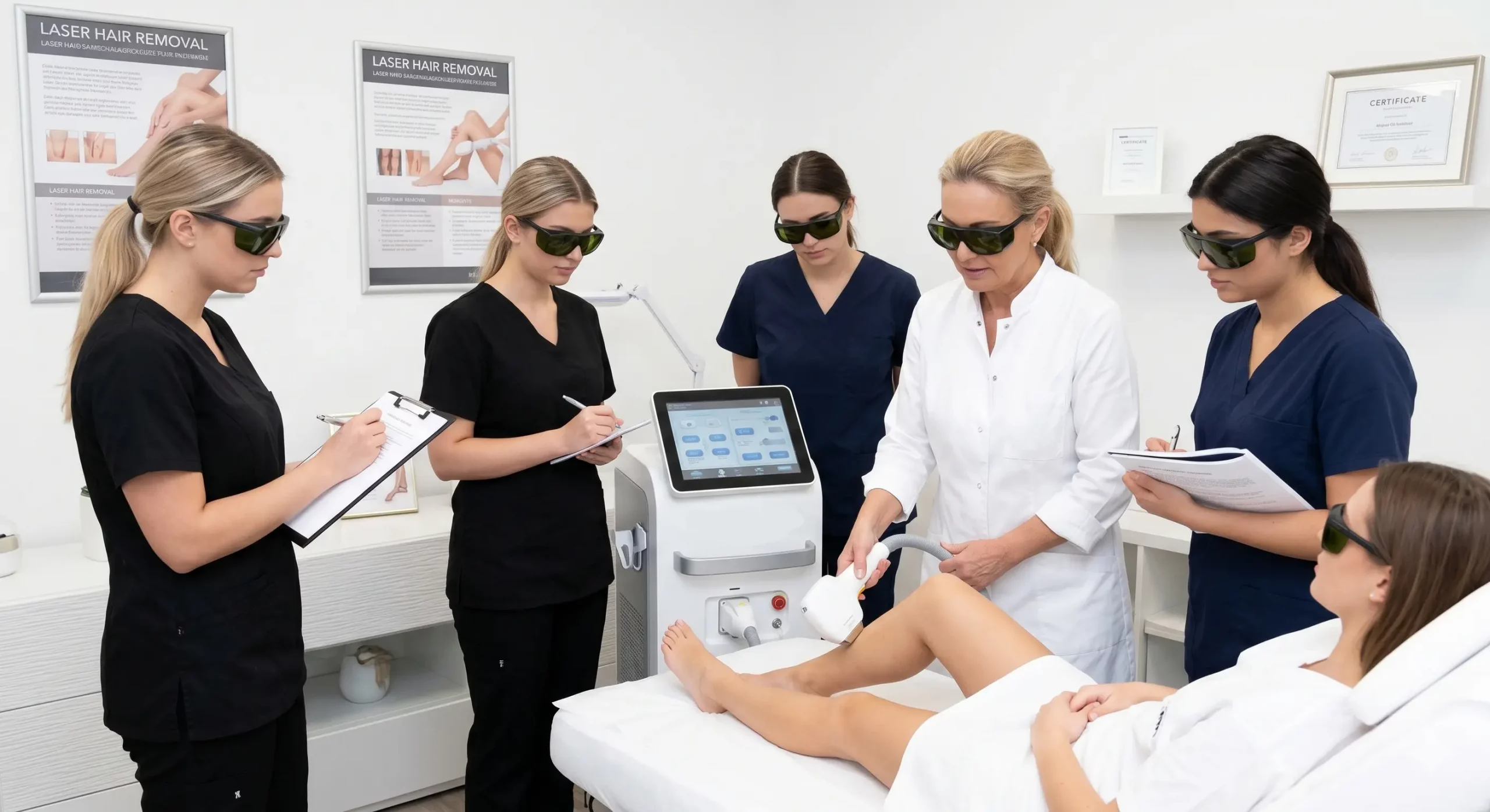 Diodenlaser Schulung